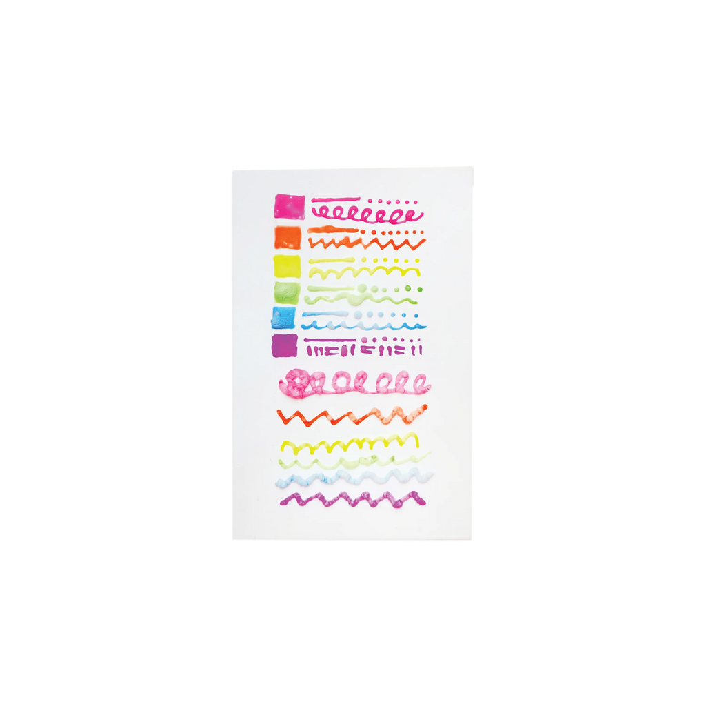 Ooly Magic Puffy Neon Pens - Set of 6