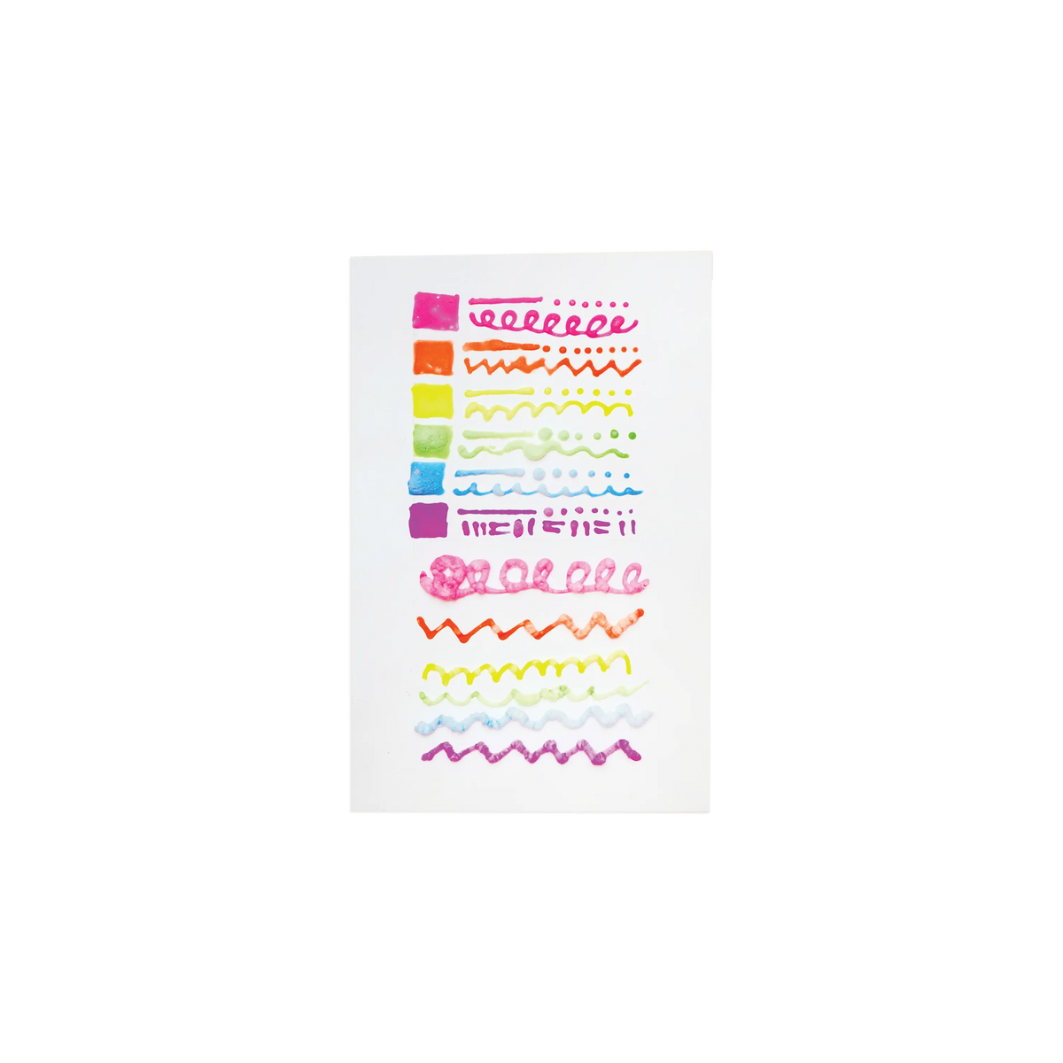 Ooly Magic Puffy Neon Pens - Set of 6