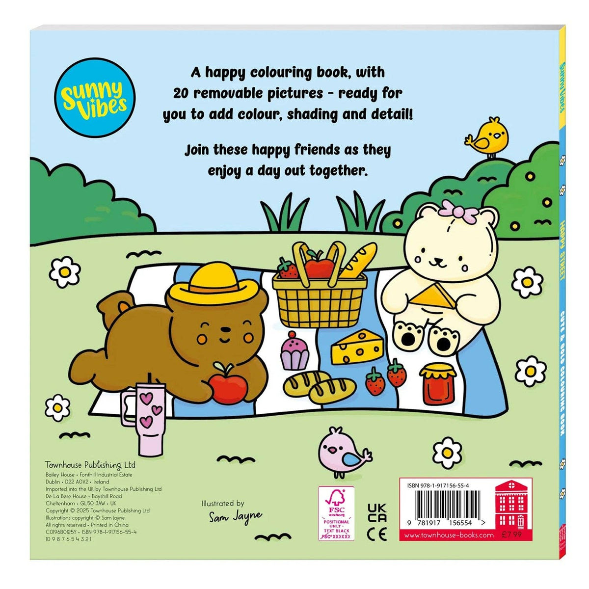 Sunny Vibes Colouring Series