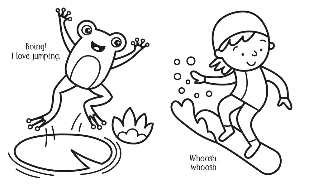 My Big Happy Colouring Book – Picture Book for Ages 3-5
