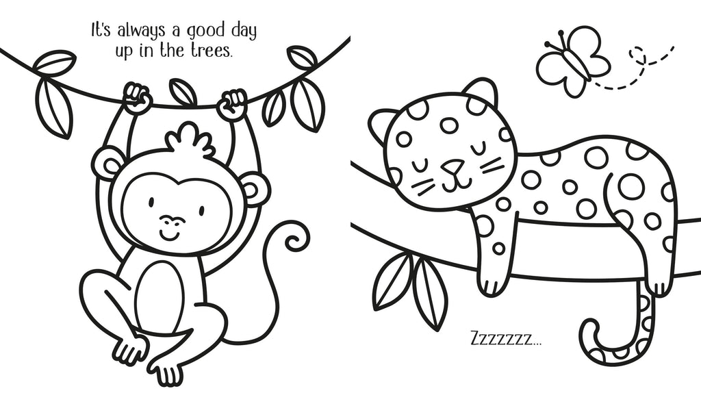My Big Happy Colouring Book – Picture Book for Ages 3-5