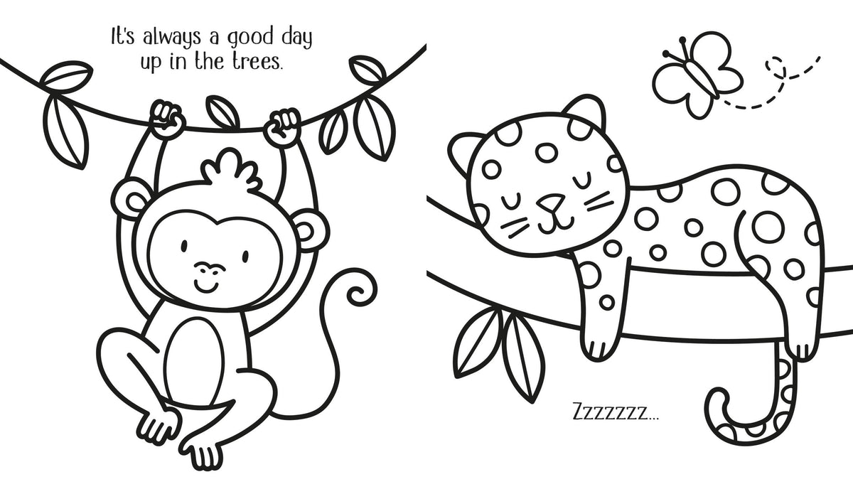 My Big Happy Colouring Book – Picture Book for Ages 3-5