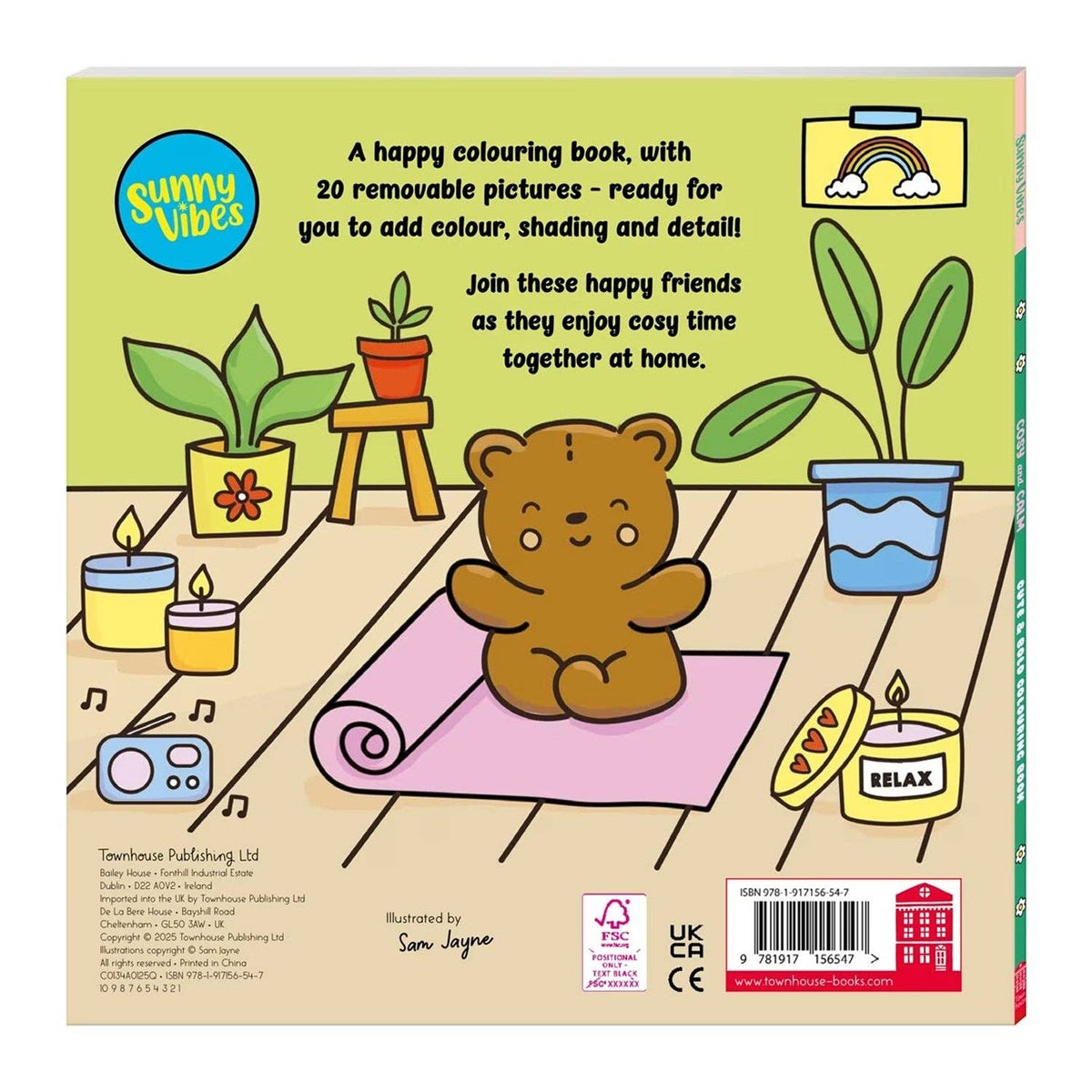 Sunny Vibes Colouring Series