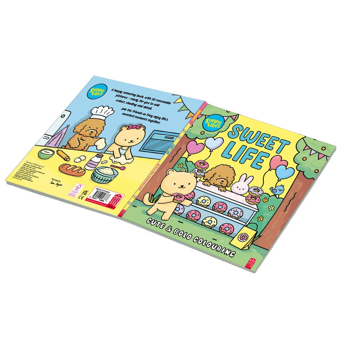 Sunny Vibes Colouring Series