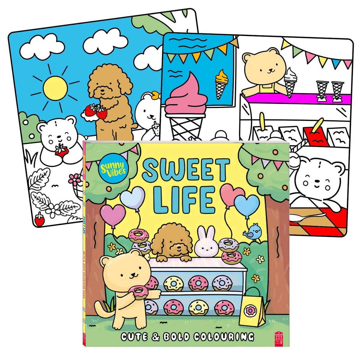 Sunny Vibes Colouring Series