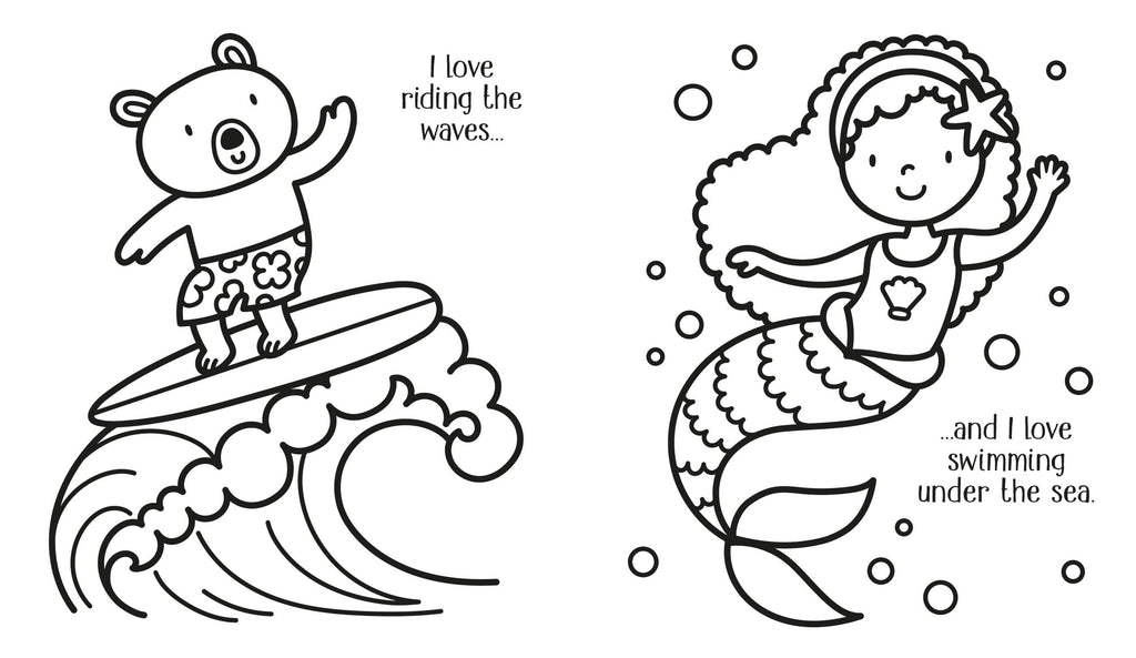 My Big Happy Colouring Book – Picture Book for Ages 3-5