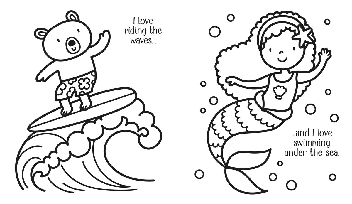 My Big Happy Colouring Book – Picture Book for Ages 3-5