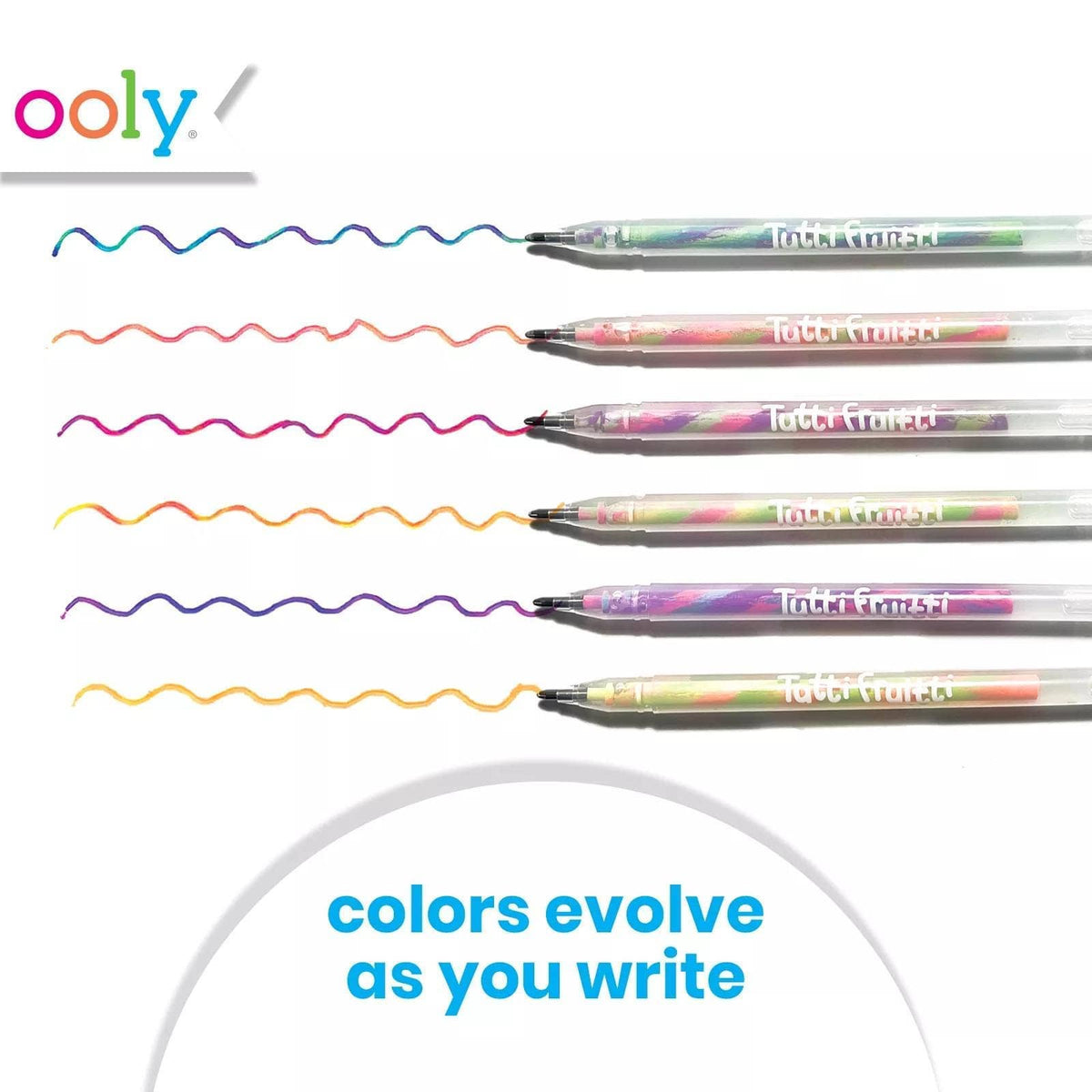 Ooly Tutti Fruitti: Scented Multi-Colored Gel Pens