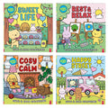 Sunny Vibes Colouring Series