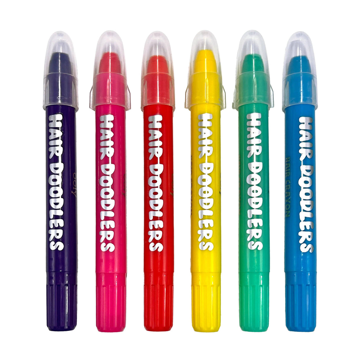 Ooly Hair Doodlers: Hair Crayons (Set of 6)