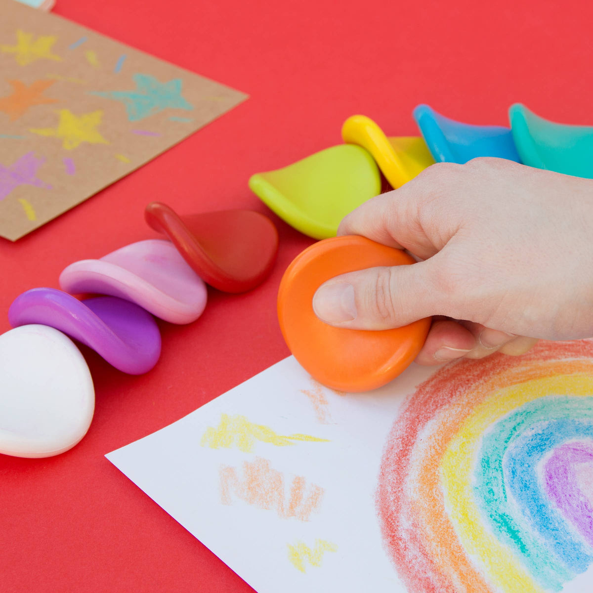 Jumbo Grip Crayons - Good for kids to grasp