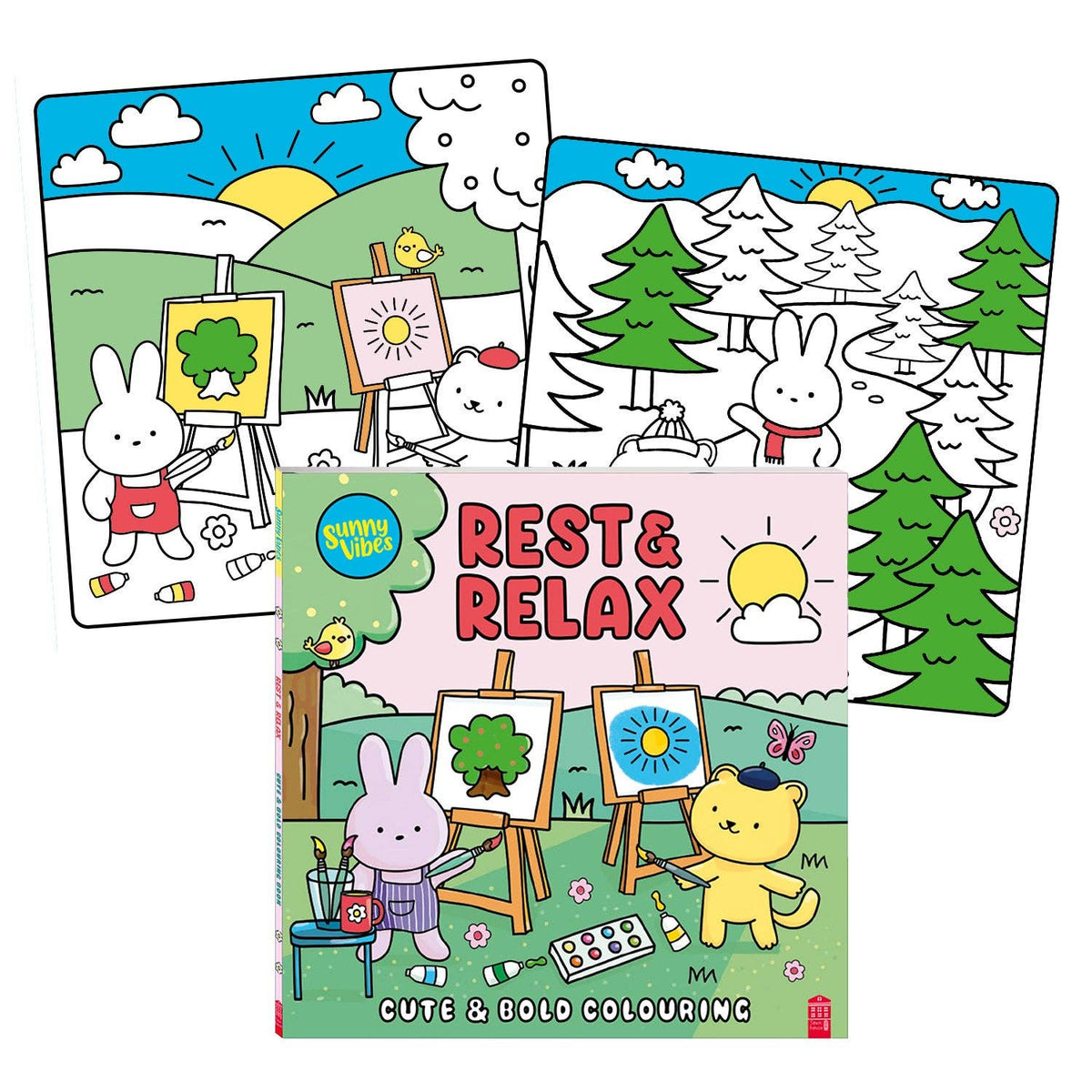 Sunny Vibes Colouring Series