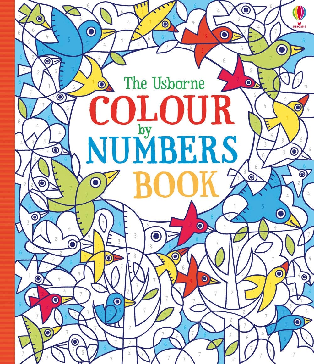 Colour by Numbers Book – Early Reader Book for Ages 6-9