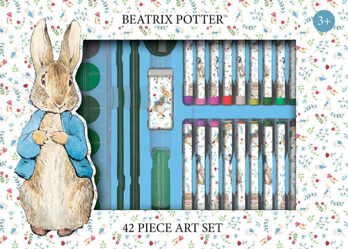 Beatrix Potter Children’s Art Set – 42 Pieces-Robert Frederick Ltd-Crayon Store
