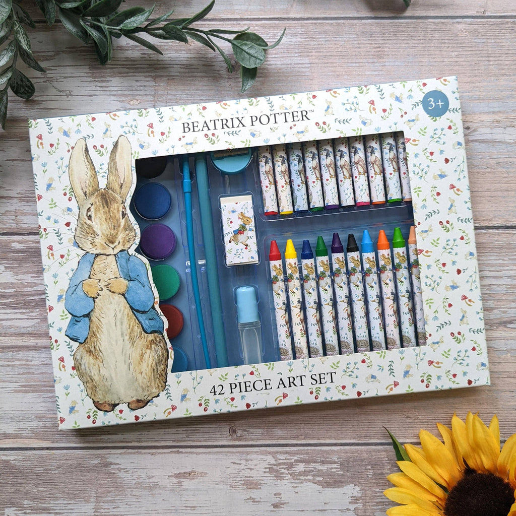 Beatrix Potter Children’s Art Set – 42 Pieces-Robert Frederick Ltd-Crayon Store