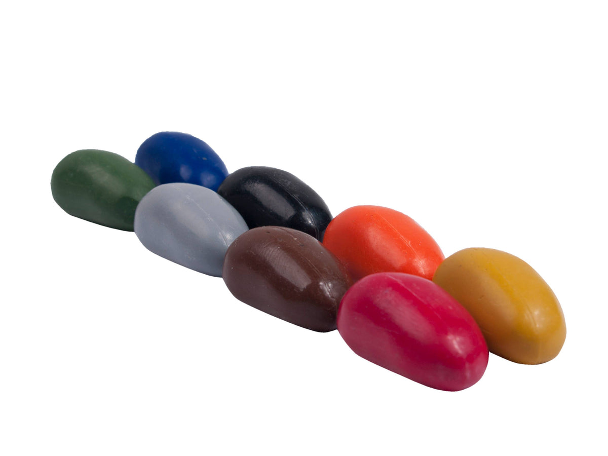 Crayon Rocks Natural Soy Wax Crayons – 8pc in Cotton Muslin Bag-Crayon Rocks-Crayon Store