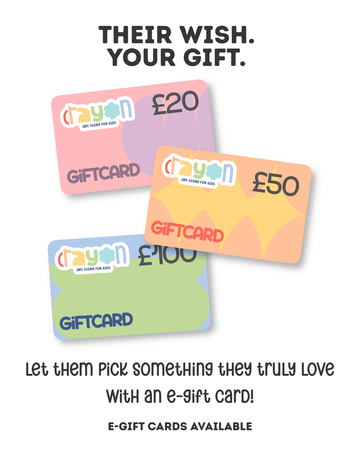 Crayon Store Gift Card