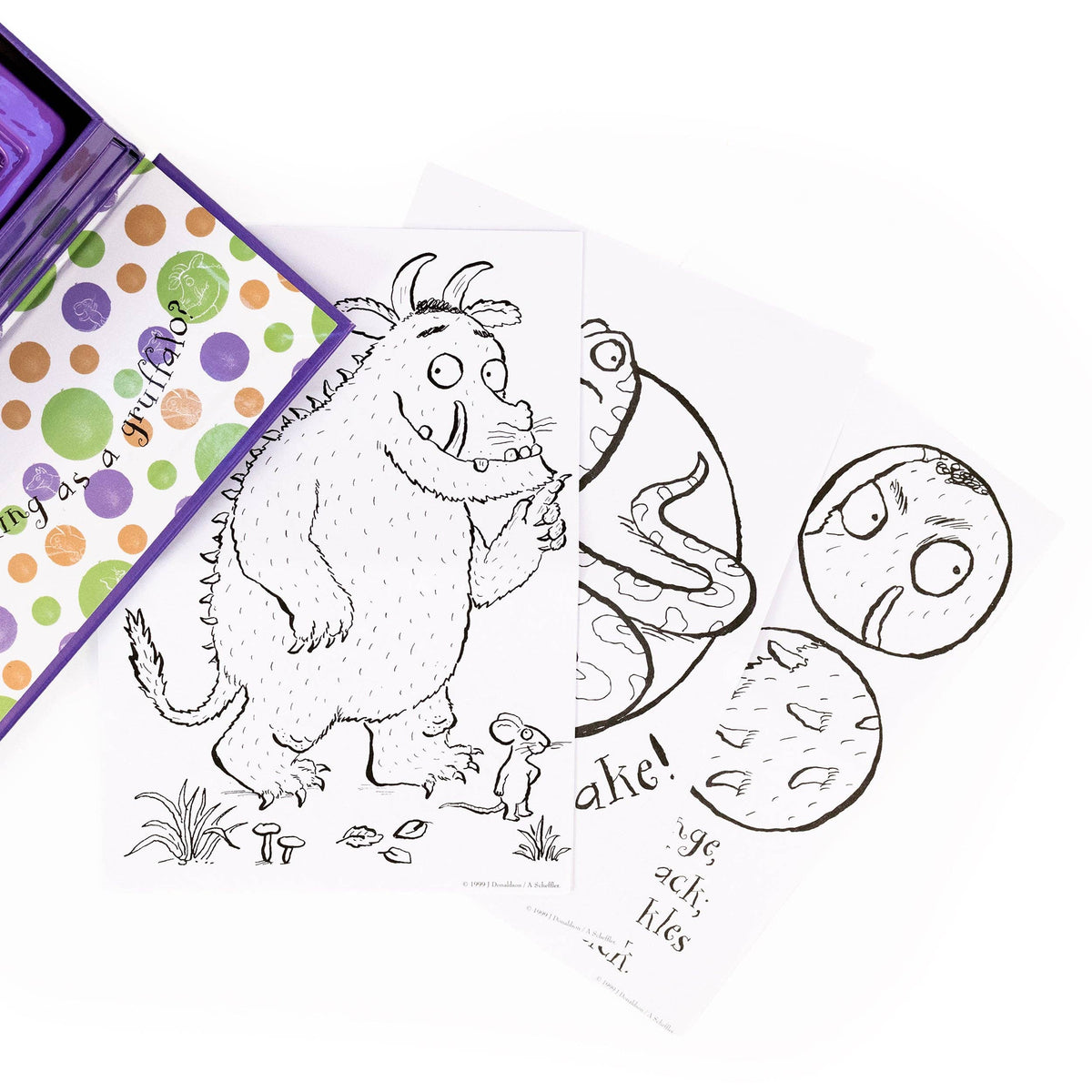 The Gruffalo 3 Drawer Art Set