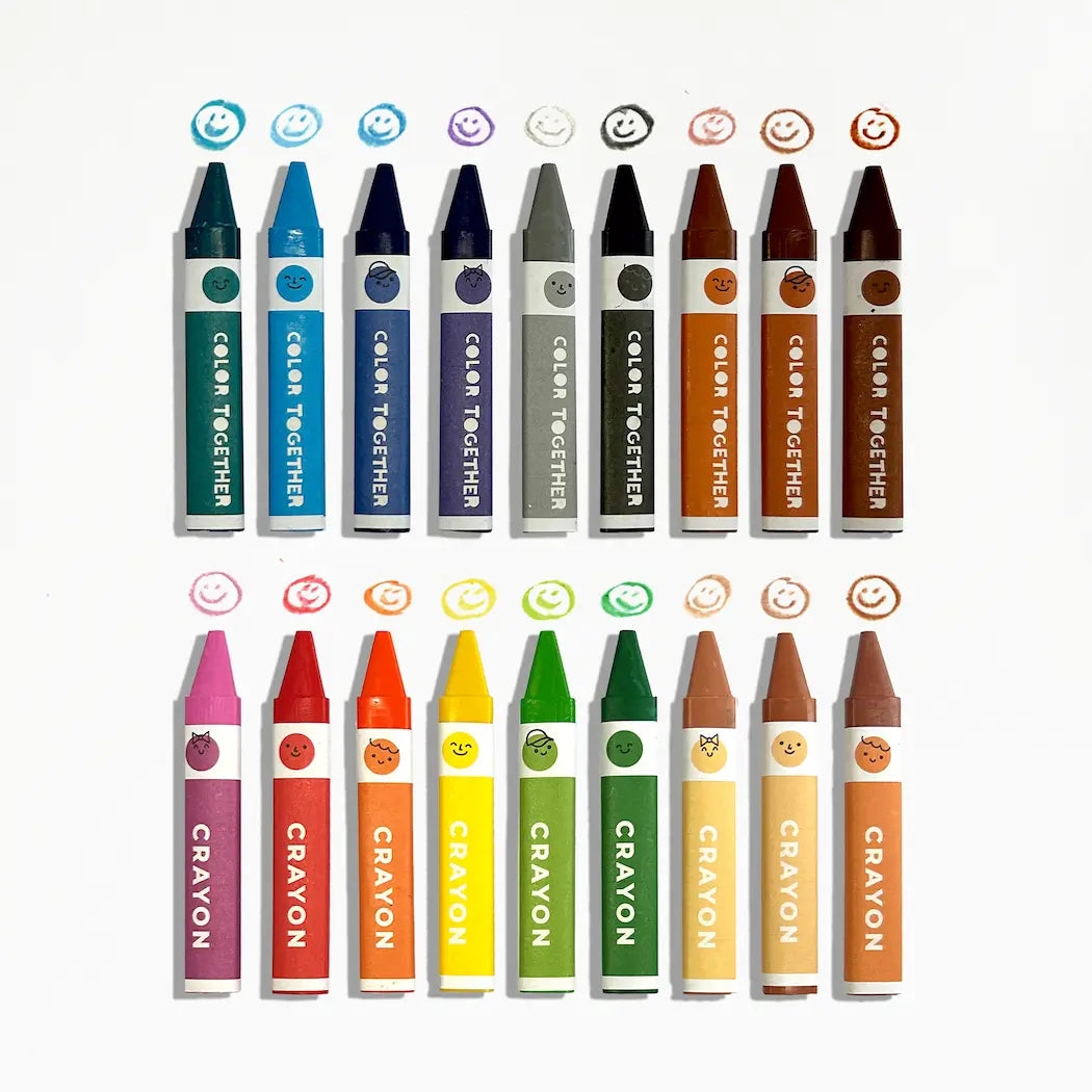 Ooly Color Together Wax Crayons for Kids – Colouring Set