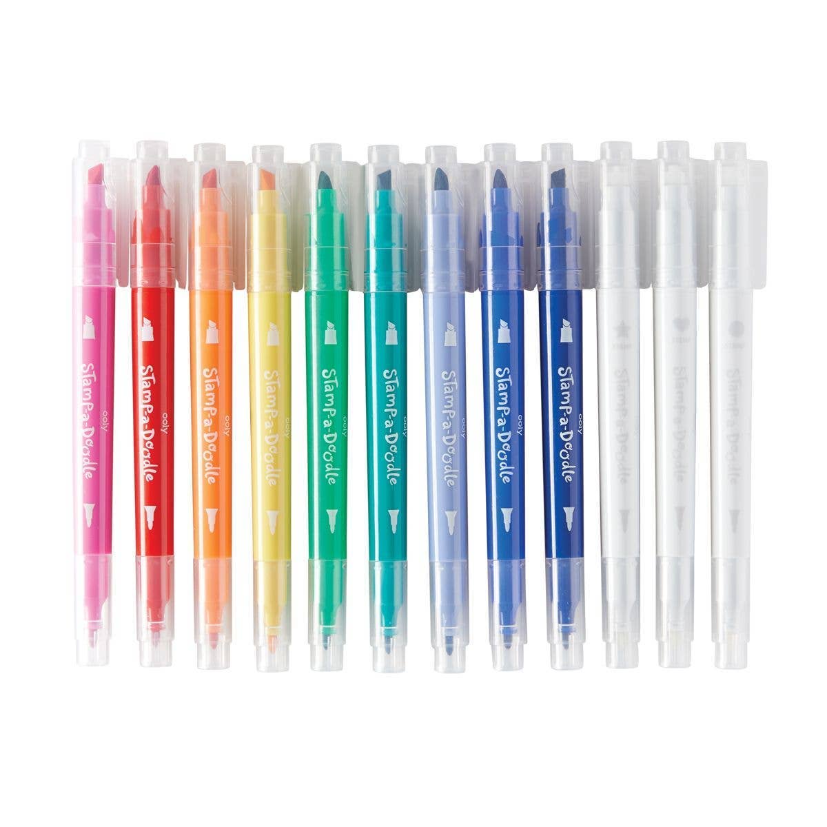 Ooly Stamp-A-Doodle Double-Ended Colour-Changing Markers for Kids-Ooly-Crayon Store
