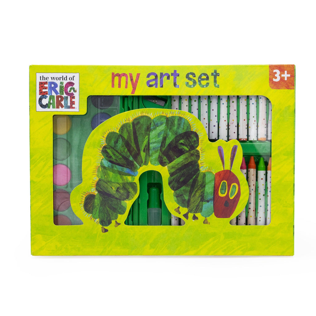 The World of Eric Carle Children’s Art Set – 42 Pieces-Robert Frederick Ltd-Crayon Store